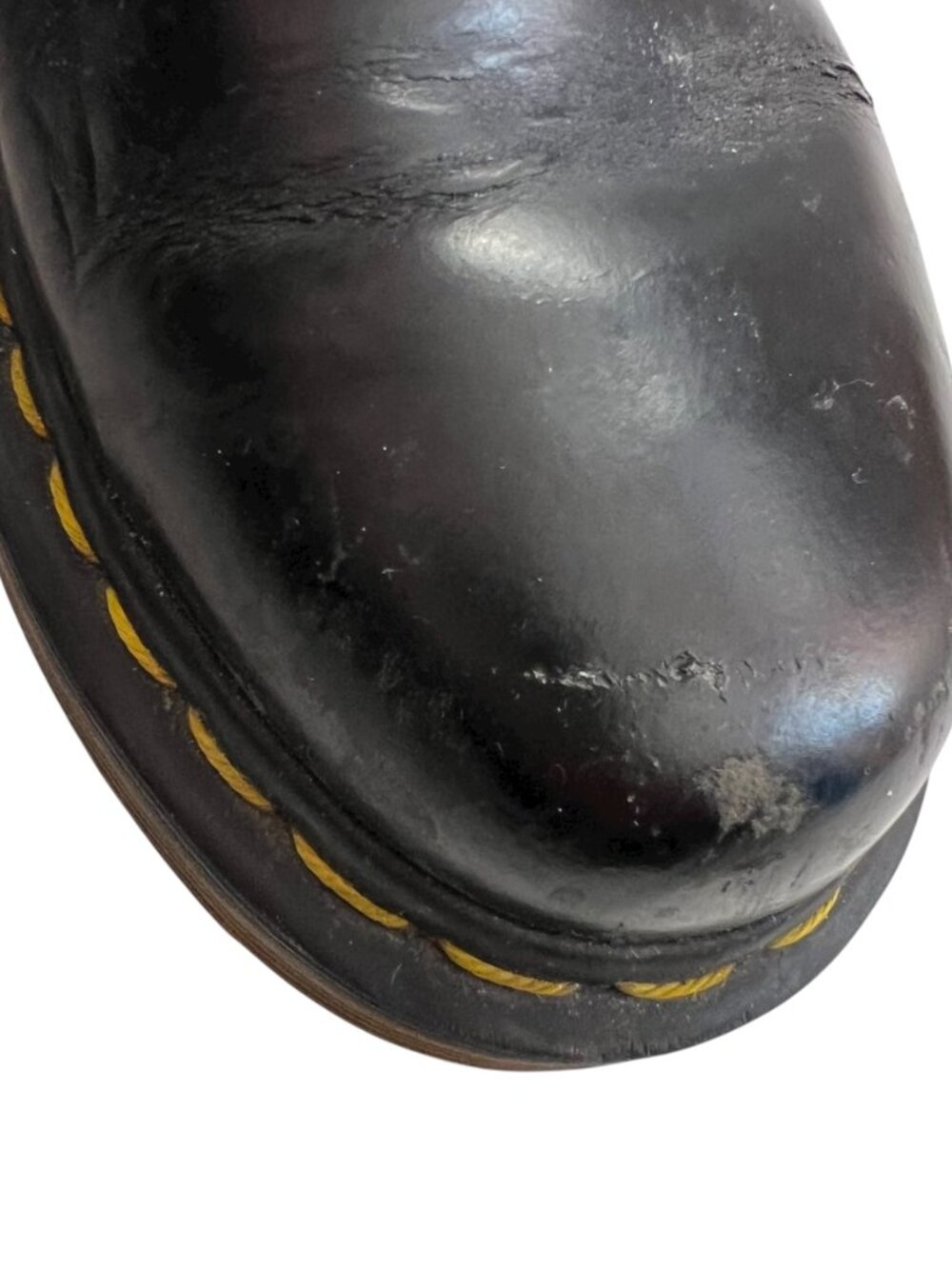 Dr Martens boots 1460 smooth black leather pink laces womens 6 combat docs - Picture 12 of 15